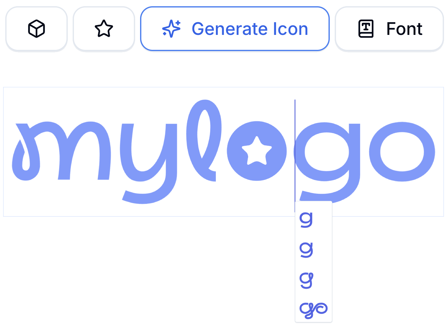 font select